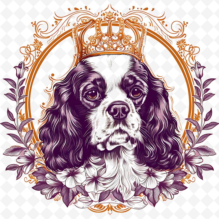 PSD png animal line art and frame stamps collage stamp esboço natural para ilustração de personagens