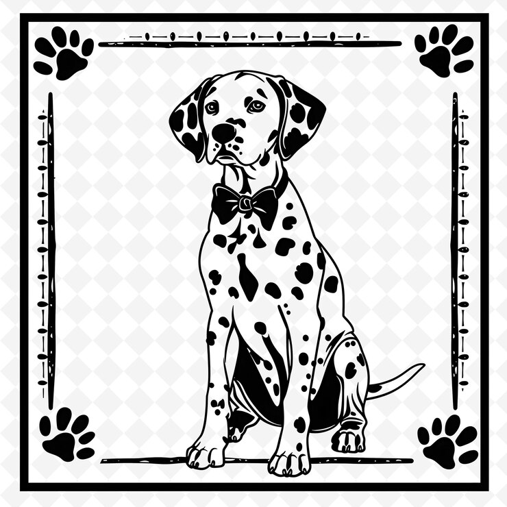 PSD png animal line art and frame stamps collage stamp sketch naturale per l'illustrazione dei personaggi