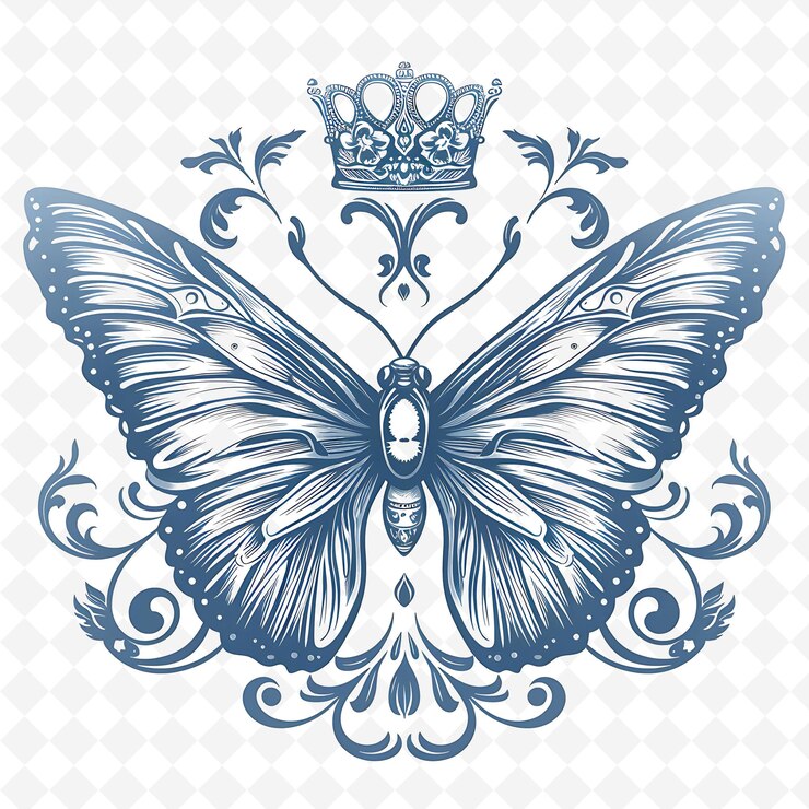 PSD png animal line art and frame stamps collage stamp sketch naturale per l'illustrazione dei personaggi