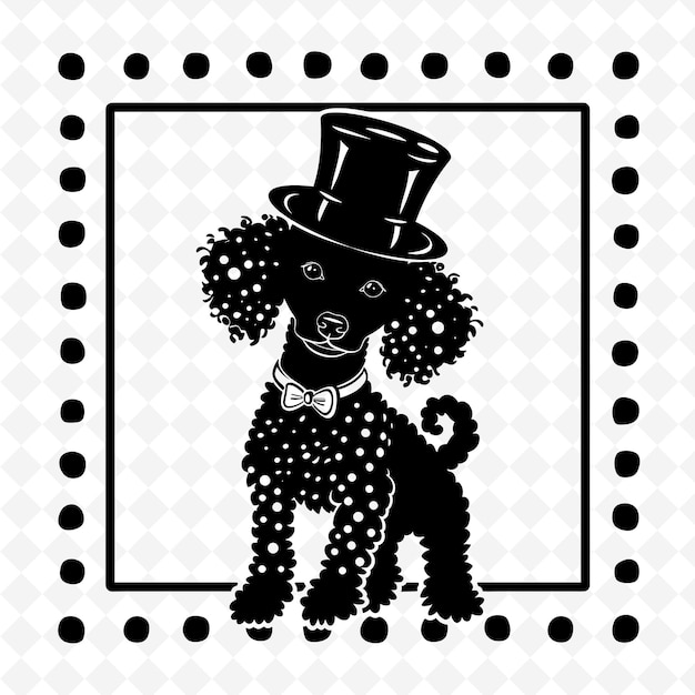 Png Animal Line Art And Frame Stamps Collage Stamp Sketch Naturel Pour L'illustration Des Personnages