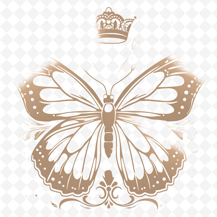 PSD png animal line art und rahmen briefmarken collage briefmarke natürliche skizze zur charakterillustration
