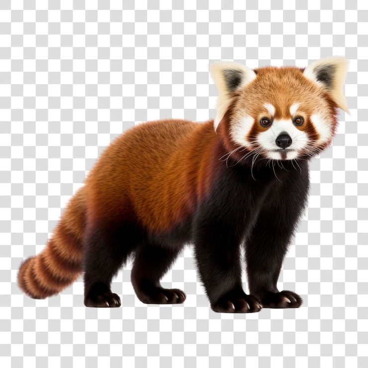 PSD png animales silvestres mamíferos procyonidae por rawpixel