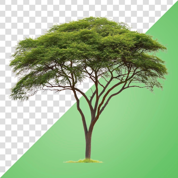PNG Un árbol de acacia aislado acacia de la naturaleza