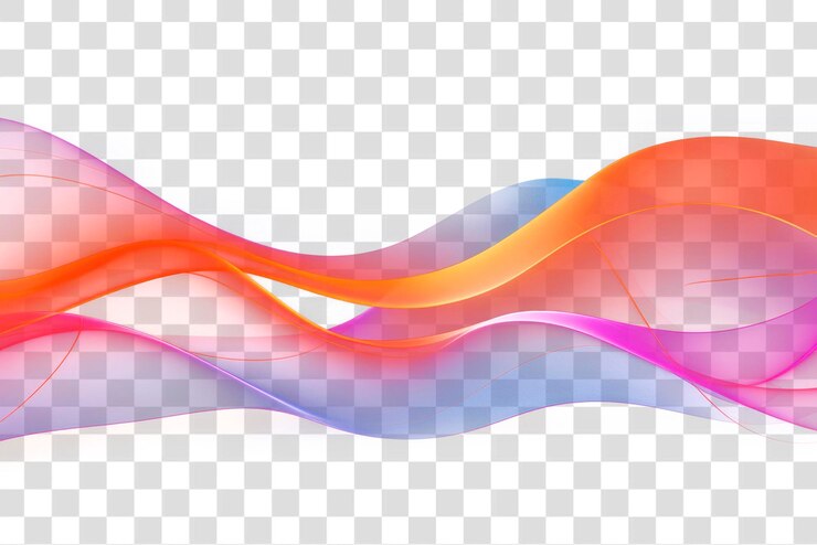 PSD png arrière-plan blanc orange et rose clair résumé