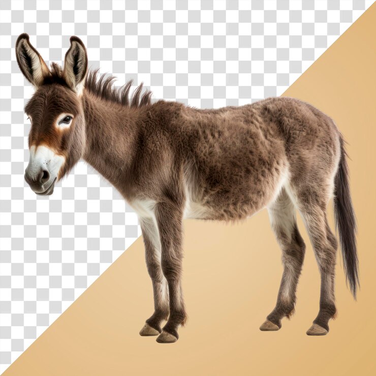 PSD png asno animal mamífero cavalo