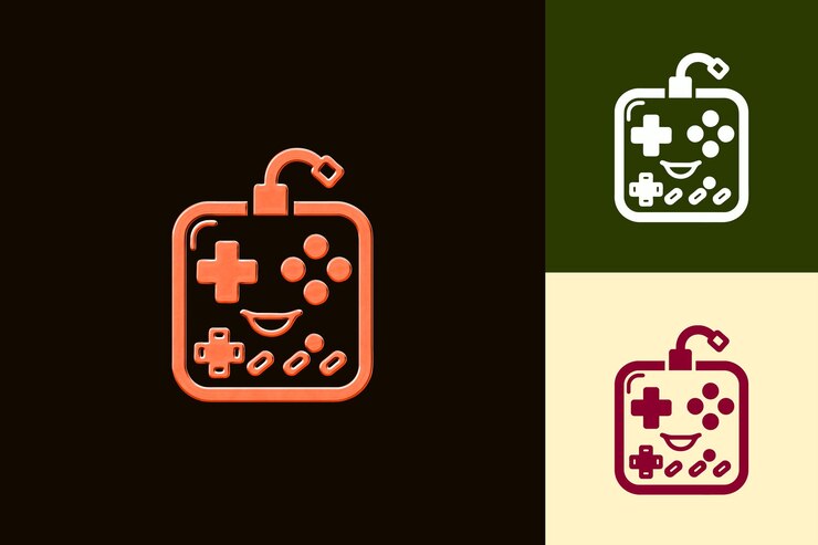 PSD png-bildungsspiel mit einem lustigen design mit einem spiel und einer sm-outline art creative designs