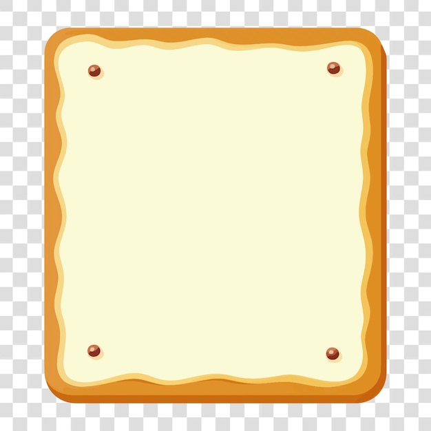 PNG-Brot-Klebnoten mit durchsichtigem Hintergrund