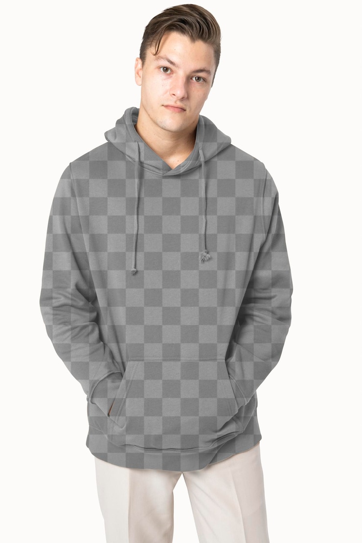 PSD png cappuccino trasparente modello di studio di moda invernale