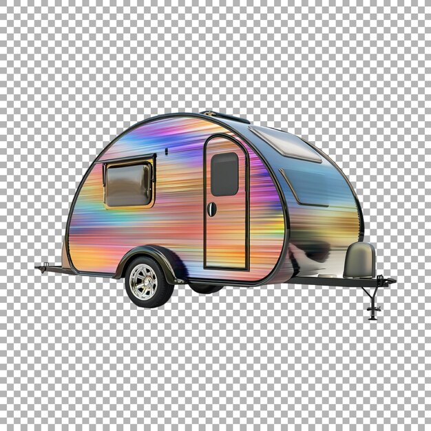 PNG Carvan en fondo transparente generado por Ai
