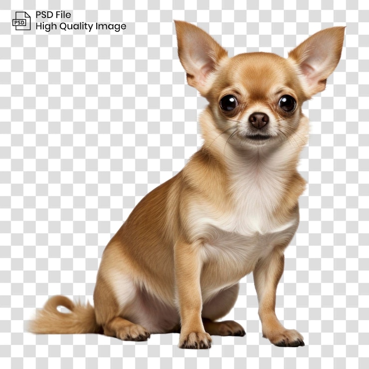 PSD png chihuahua mamífero animal mascota generado por la ia imagen por rawpixel