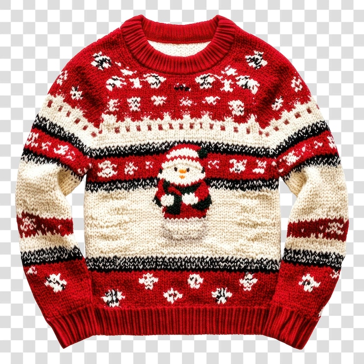 PSD png christmas sweater christmas clothing apparel