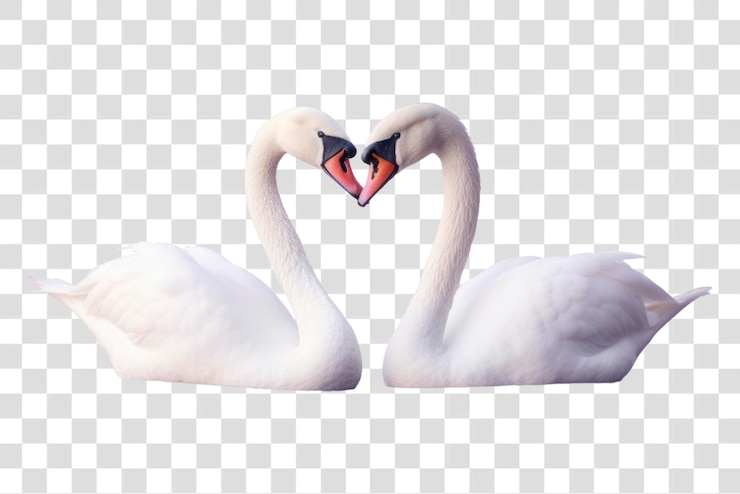 PSD png cigano animal pájaro blanco
