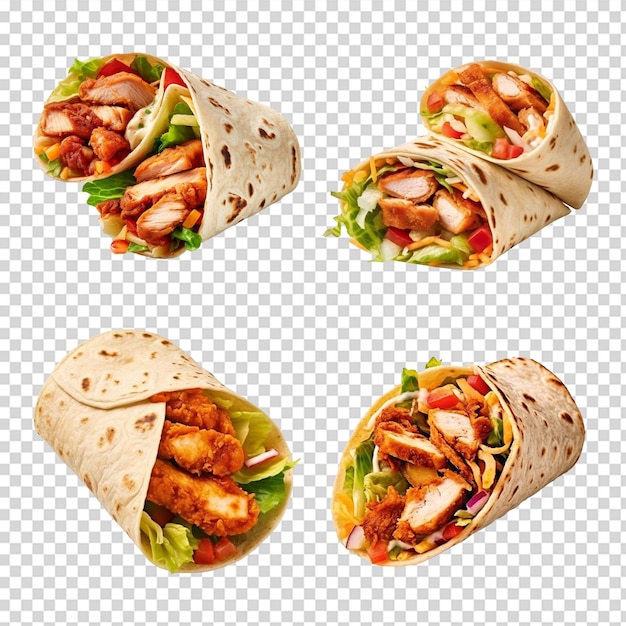 PSD png comida mexicana psd