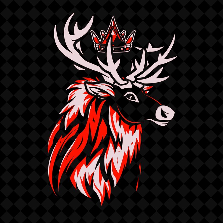 PSD png creative animal mascots minimalistische designs und ausdrucksstarke umrisse für t-shirt-design