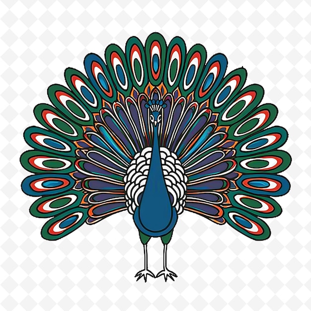 PNG Creative Animal Outlines faszinierende Kunstwerke, die die Natur und die Vielfalt der Wildtiere feiern