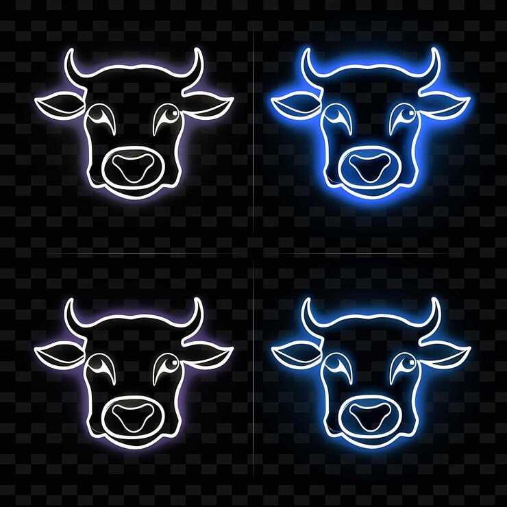 PSD png creative emoji neon line elementos de diseño moderno para obras de arte vibrantes y cautivadoras