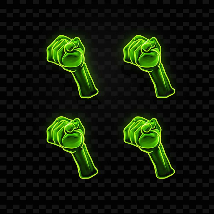PSD png creative emoji neon line elementos de diseño moderno para obras de arte vibrantes y cautivadoras