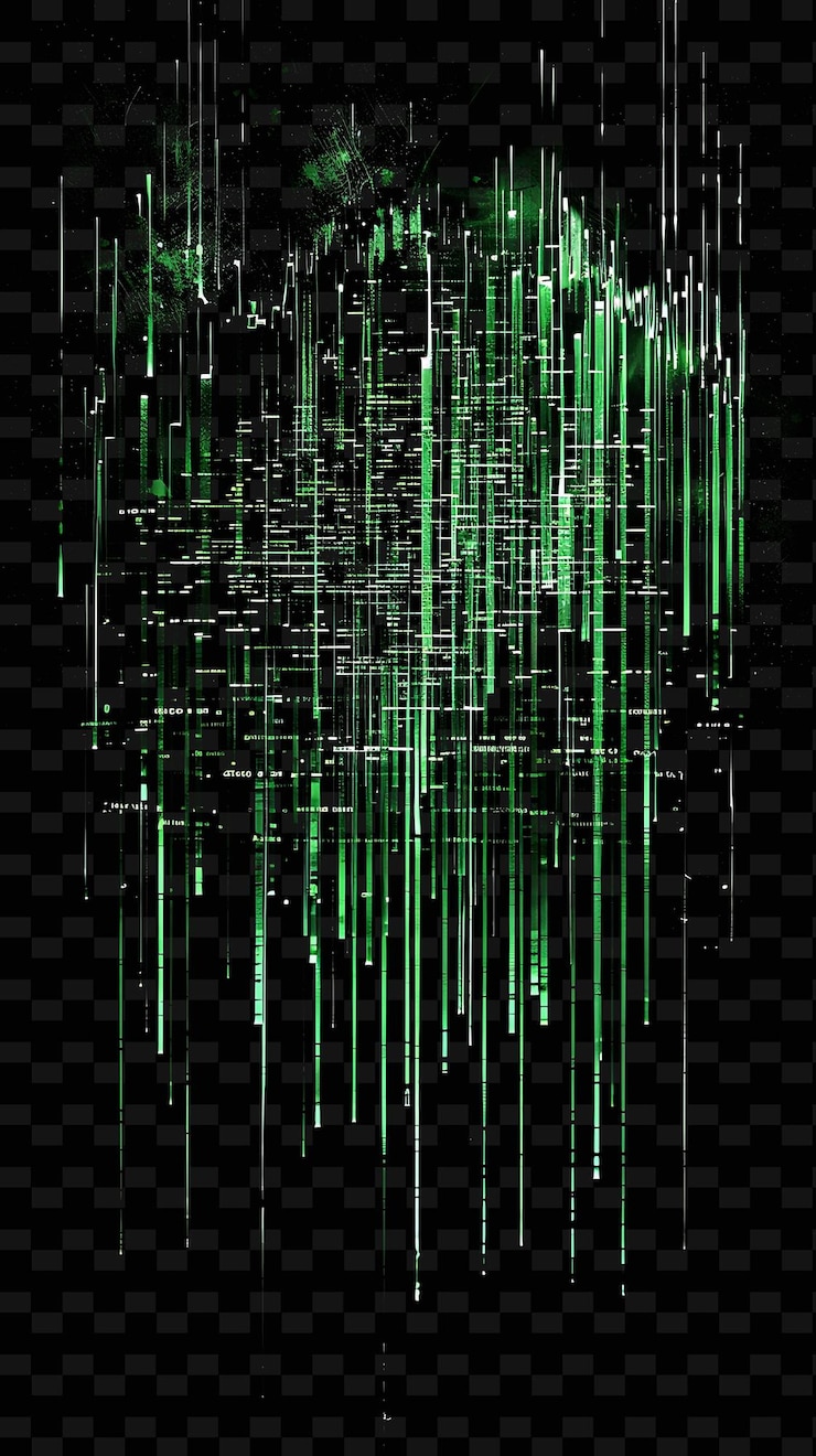 PSD png-datenfehler mit fehlerhaftem text und digitaler verzerrung für dec illustration textur hintergrund