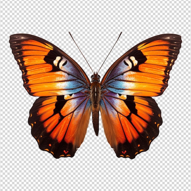 PSD png de borboleta isolado em fundo transparente