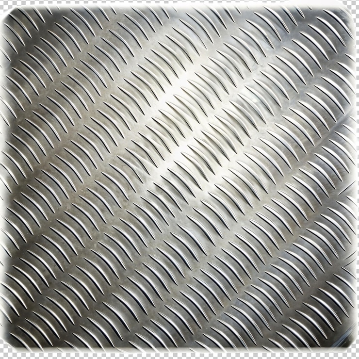 PSD png de metal em fundo transparente