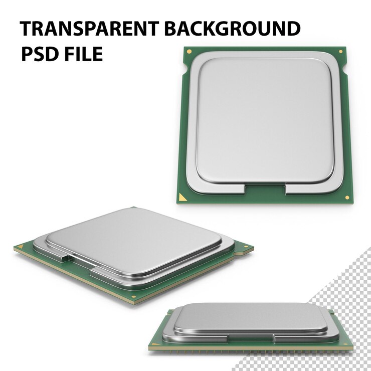 PSD png della cpu