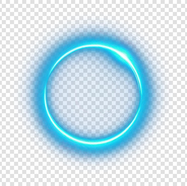 PNG Ein isolierter blauer Blinklicht-Effekt Hintergrund im Freien Natur