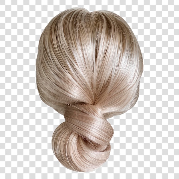 PNG Elle est blonde et élégante.