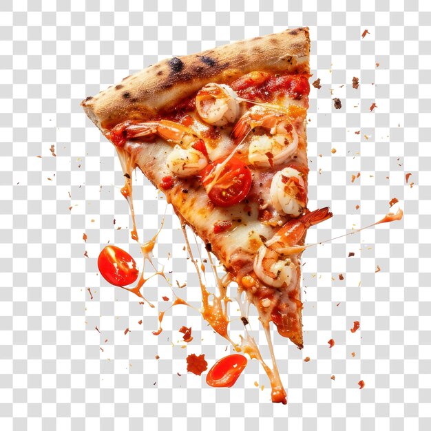 PNG explotación de mariscos pizza rebanada salsa de tomate invertebrado