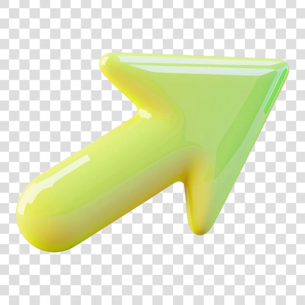 PNG flecha del cursor símbolo de fondo en color pastel