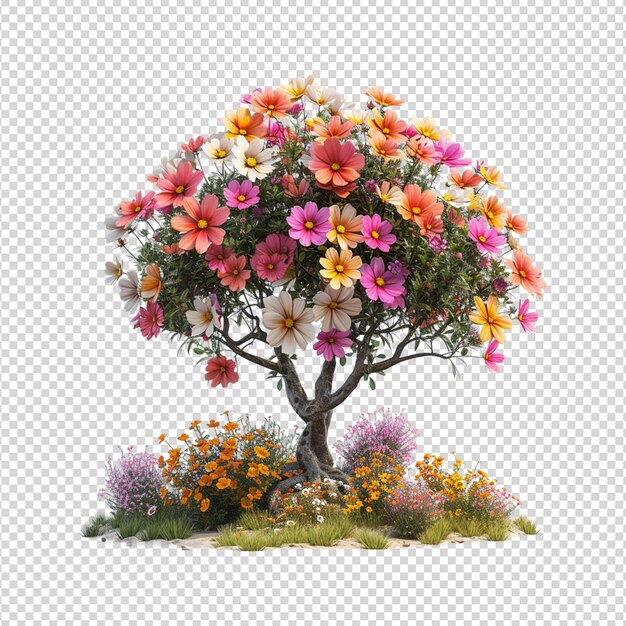 PSD png floral