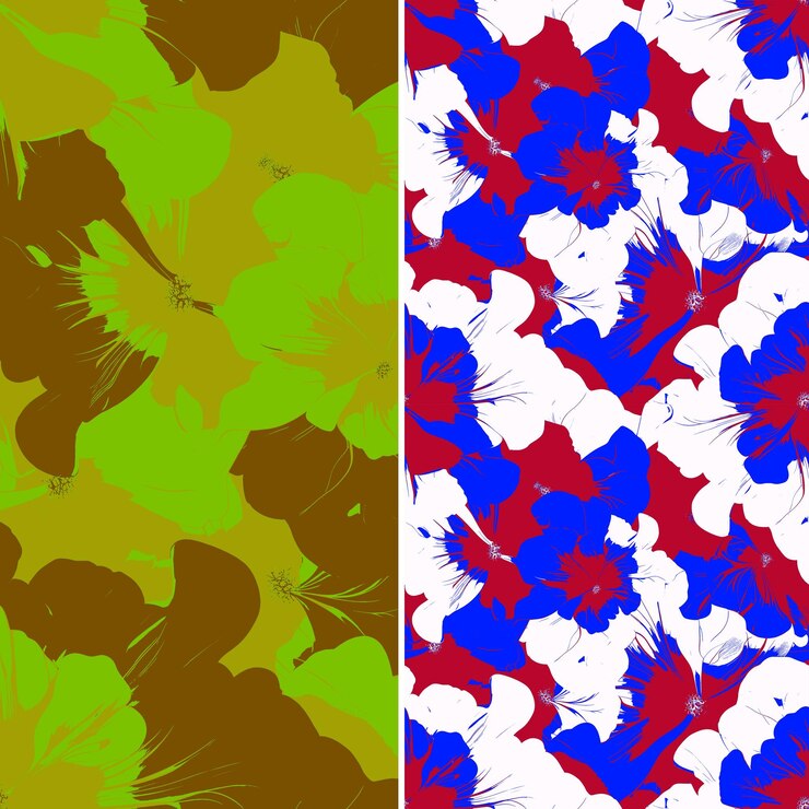 PSD png flores de petúnia deslumbrantes com pétalas enrugadas e padrão de natureza vibrante design de arte de esboço