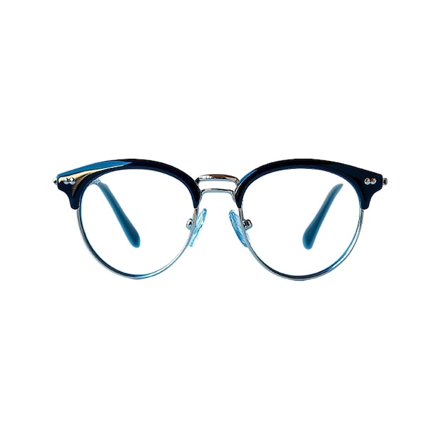 PNG gafas vintage accesorios de fondo marrón y blanco