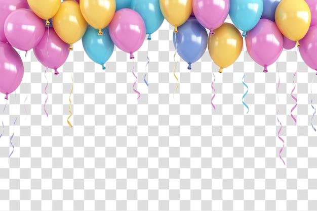 PNG Geburtstagsballons Hintergrund Geburtstagsfeiern
