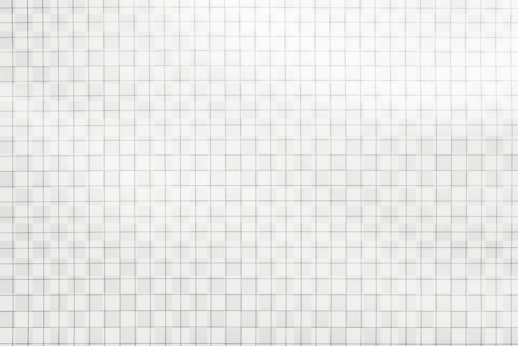 PSD png grille noire papier mathématique motifs de texture d'arrière-plan blanc