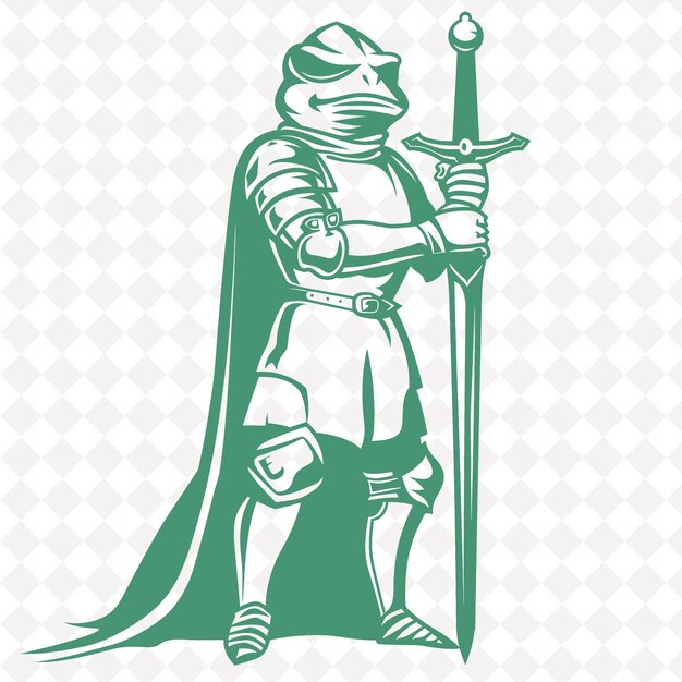 PSD png guisarme medieval homem com um guisarme com uma forma ameaçadora expres guerreiro medieval