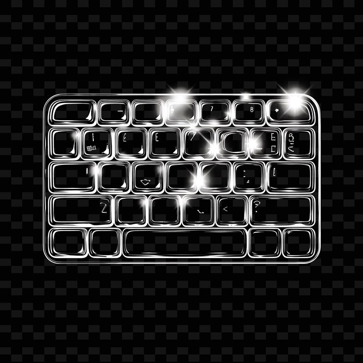 PSD png iconos de neón creativos cautivadores diseños inspirados en la forma de y2k de moda para la web y más allá