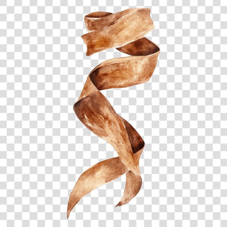 PSD png ilustração de arte de fita aquarela