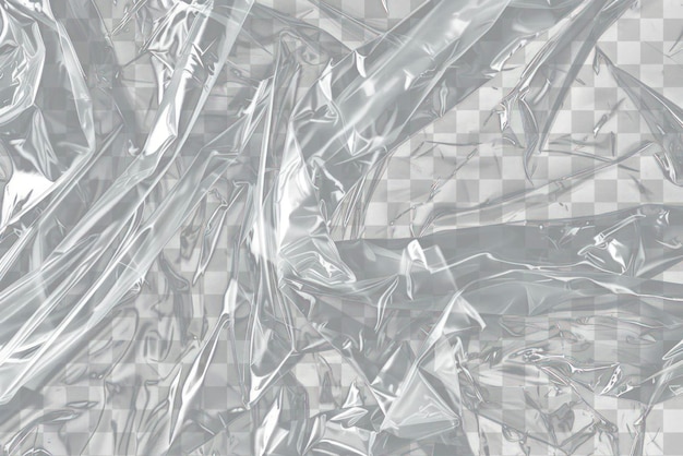 PNG-Kunststofffolie mit reflektierender Textur, aus Aluminium, zusammengedrückt