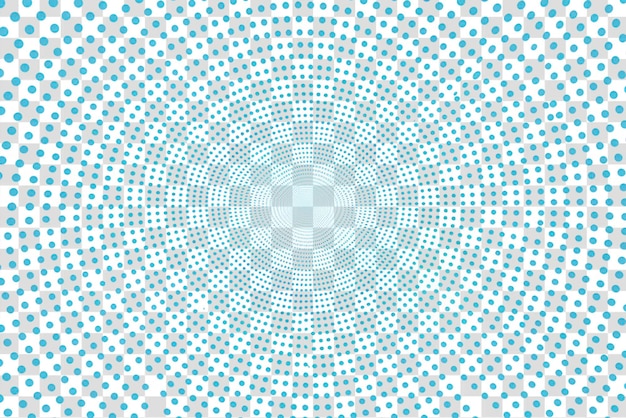 PNG layout de quadrinhos fundo de movimento de grade com padrão de efeito de meio tom arte azul