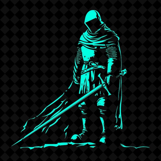 Png Medieval Club Man con una mazza con un'espressione minacciosa Sta Medieval Warrior Character Shape