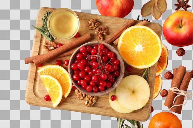 PNG Mulled Wine Gewürzte Zutaten für Getränke, isoliert auf weißem Hintergrund