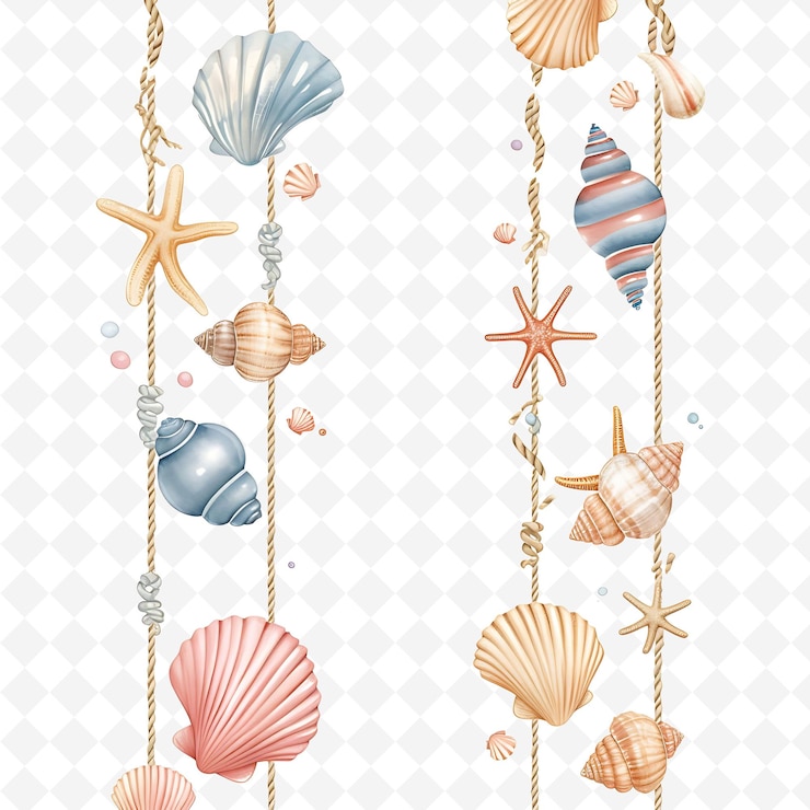PSD png nature collage frames disegni di sfondo puliti con elementi artistici di fiori e linee animali