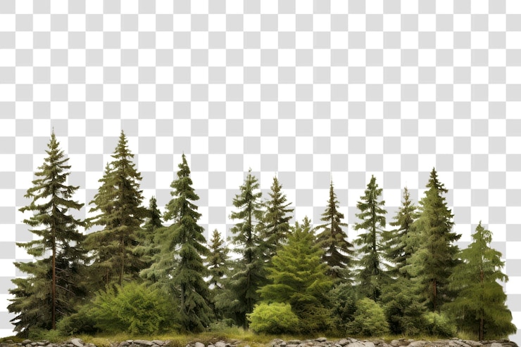 PSD png nordamerikanischer wald im freien waldnatur ki-generiert bild von rawpixel