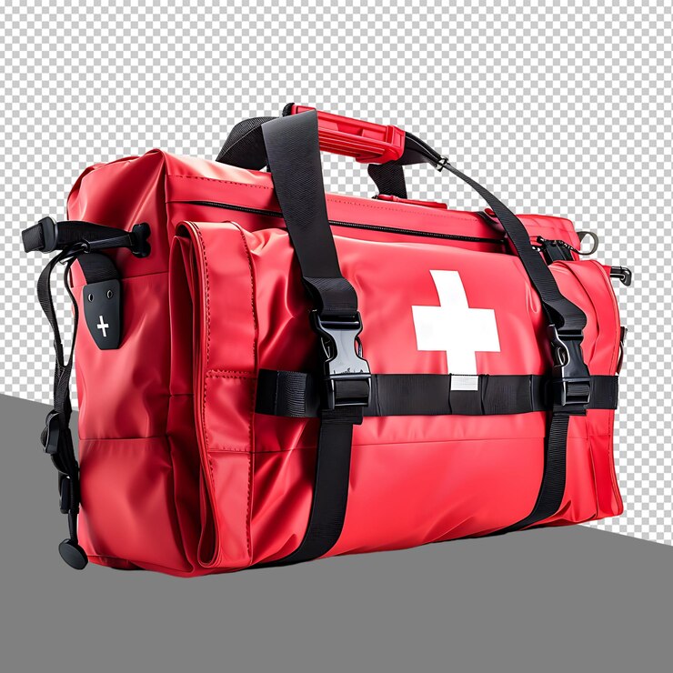 PSD png parede de primeiros socorros isolada em fundo transparente