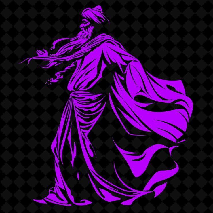 PSD png persa inmortal con un sagaris y un spara que expresa la forma del personaje del guerrero medieval disci