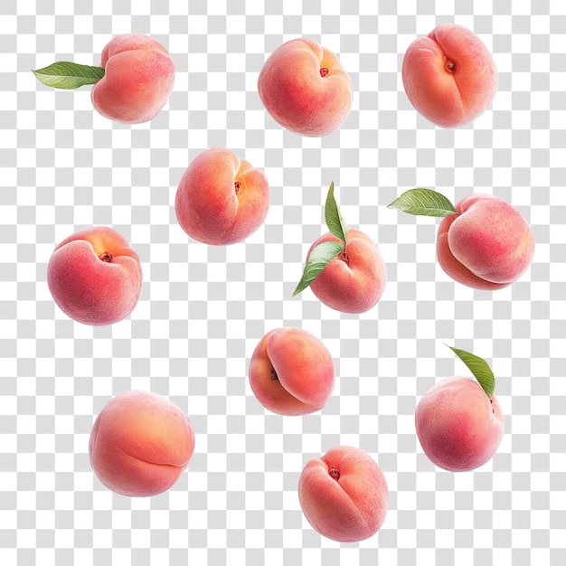 PNG pesche pesche sfondo isolato