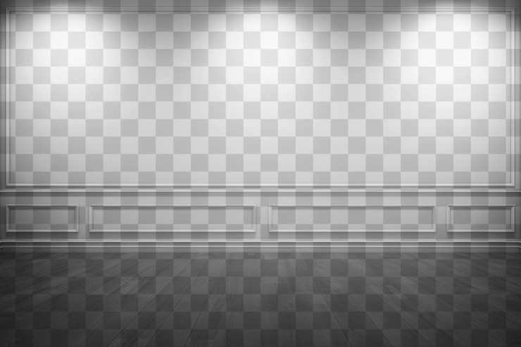 PSD png pisos de pared clásicos iluminación de la habitación