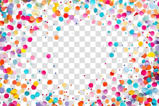 PNG Pop confeti fundo celebração colorida