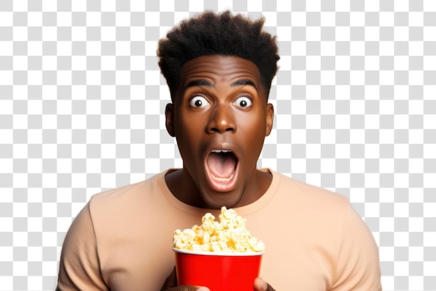 PNG Popcorn surpreendeu retrato de foto