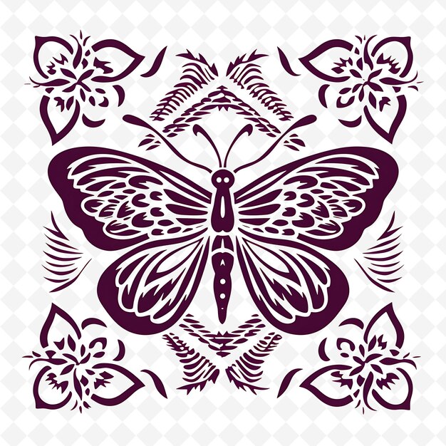 PSD png premium aquarela flower stamps designs artísticos para projetos criativos clipart e tatuagem